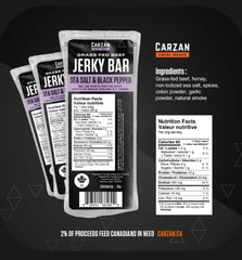 Carzan grass-fed beef jerky