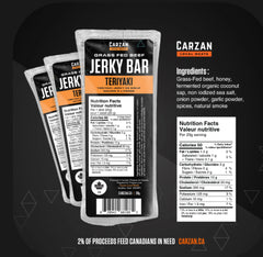 Carzan grass-fed beef jerky