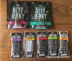 Carzan grass-fed beef jerky