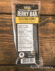 Carzan grass-fed beef jerky