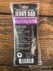 Carzan grass-fed beef jerky
