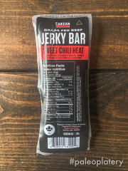 Carzan grass-fed beef jerky
