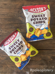 Jackson's sweet potato chips - snack size