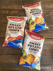 Jackson's sweet potato chips - regular size