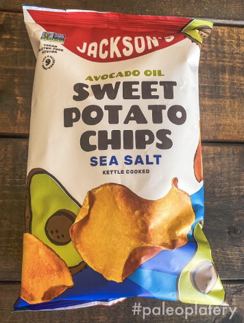 Jackson's sweet potato chips - regular size