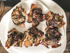 bacon wrapped pork muffins (6 pack)