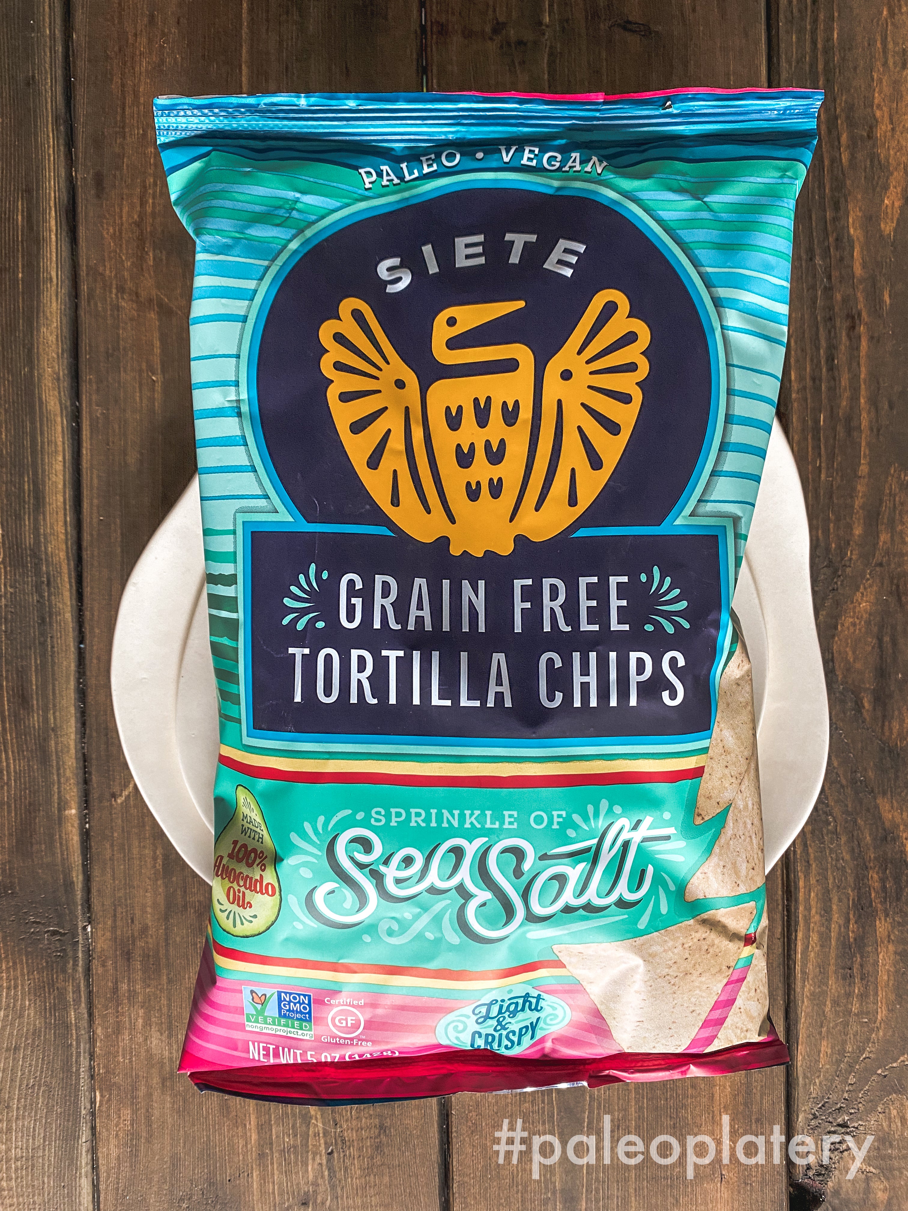 Sea Salt Grain Free Tortilla Chips 5 oz - 6 Bags